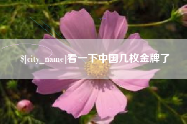慈溪看一下中国几枚金牌了