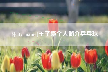 慈溪王子豪个人简介乒乓球