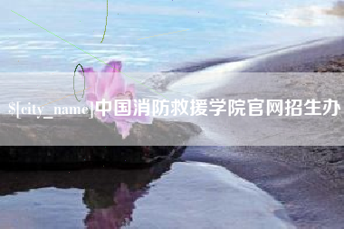 慈溪中国消防救援学院官网招生办