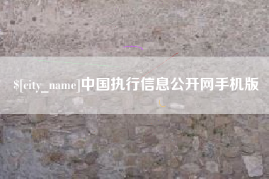 慈溪中国执行信息公开网手机版