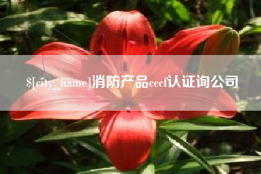 慈溪消防产品cccf认证询公司