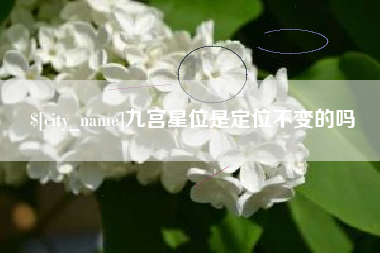 慈溪九宫星位是定位不变的吗